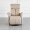 Commander GP377 - Sandstorm Leather Recliner - Front