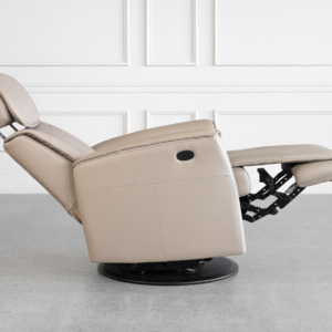 Commander GP377 Sandstorm Leather Recliner Side P Commander GP377 Sandstorm Leather Recliner Side P