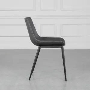Peyton Grey Dining Chair Side Peyton Grey Dining Chair Side