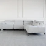 Carla Mil Oyster Fabric Sectional