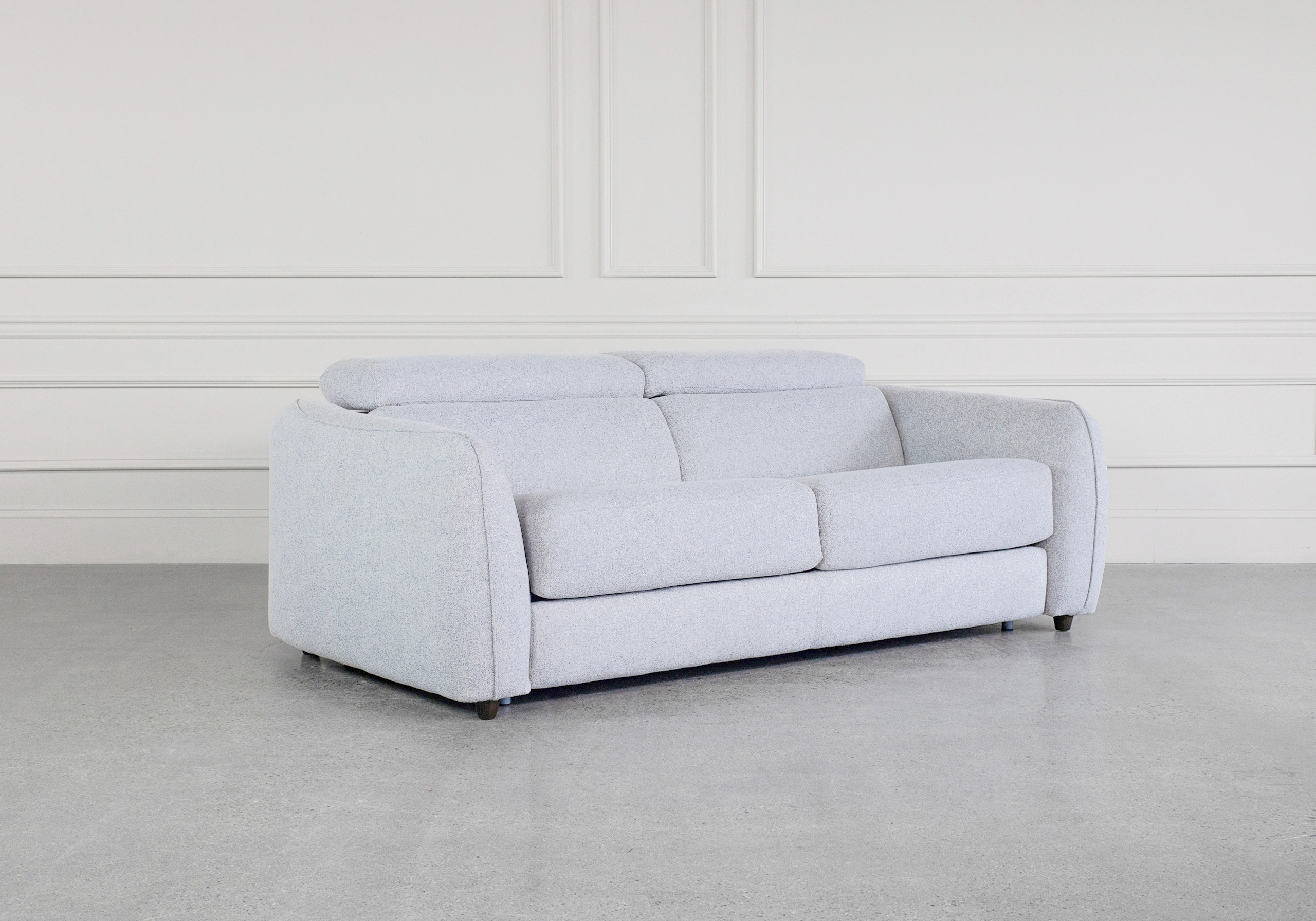 Matip Chi Frost Fabric Sofabed Angle