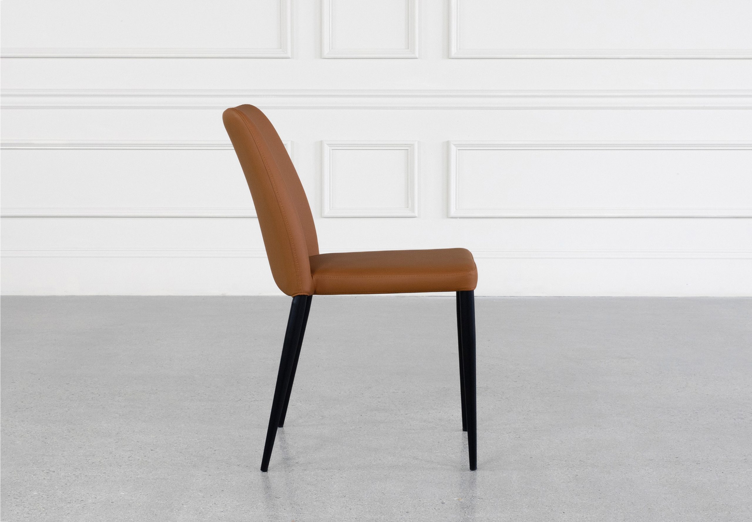 Stack Chair Camel Side