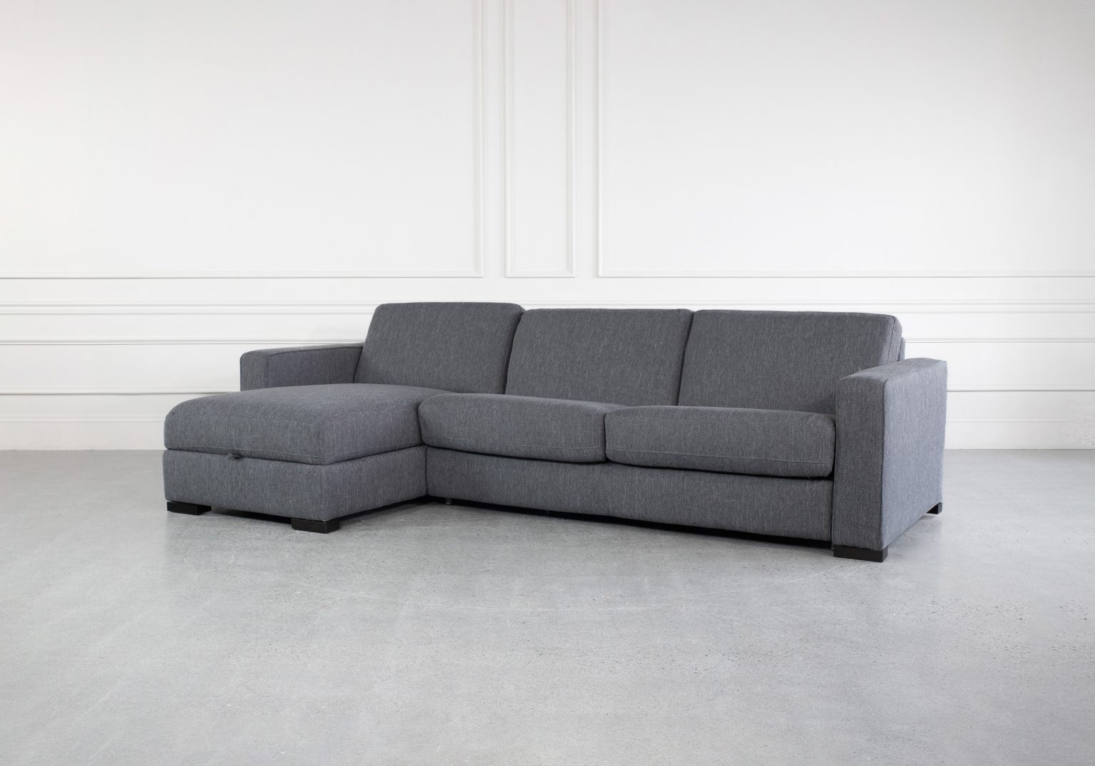 Taylor TLT Grey Fabric Sofabed Angle