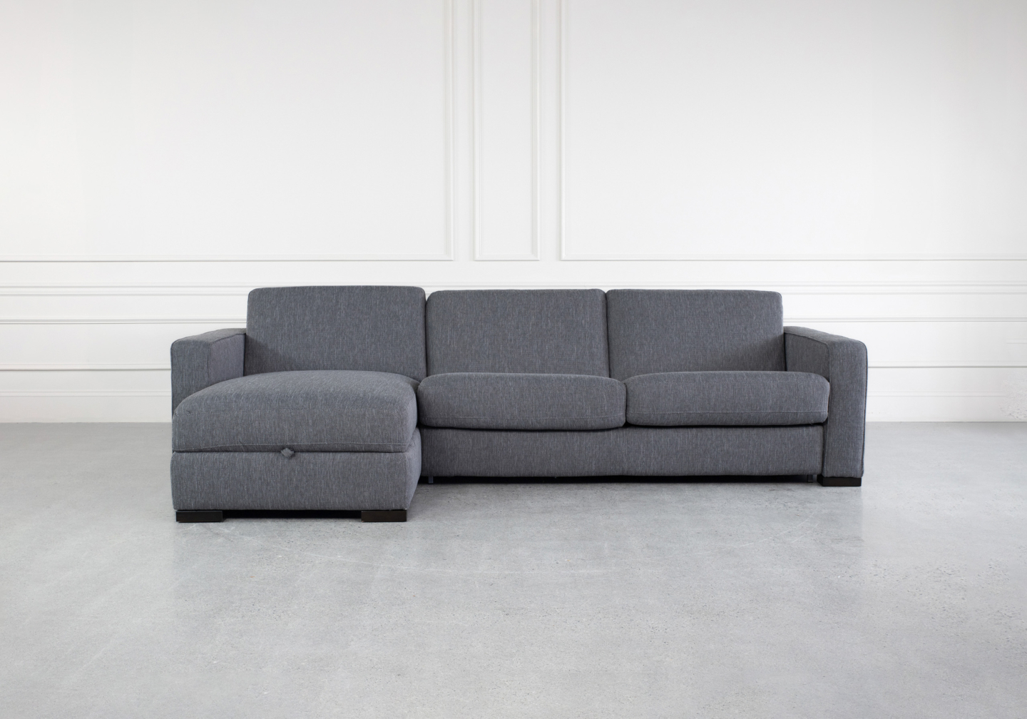 Taylor TLT Grey Fabric Sofabed Front