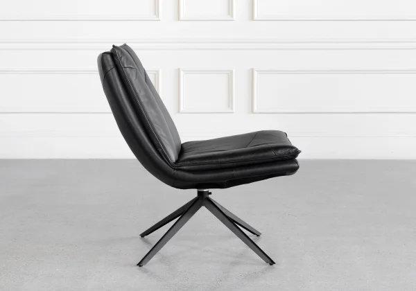 Aubrey-Black-J660-Leather-Accent-Chair-Side