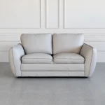 Denise Leather Loveseat