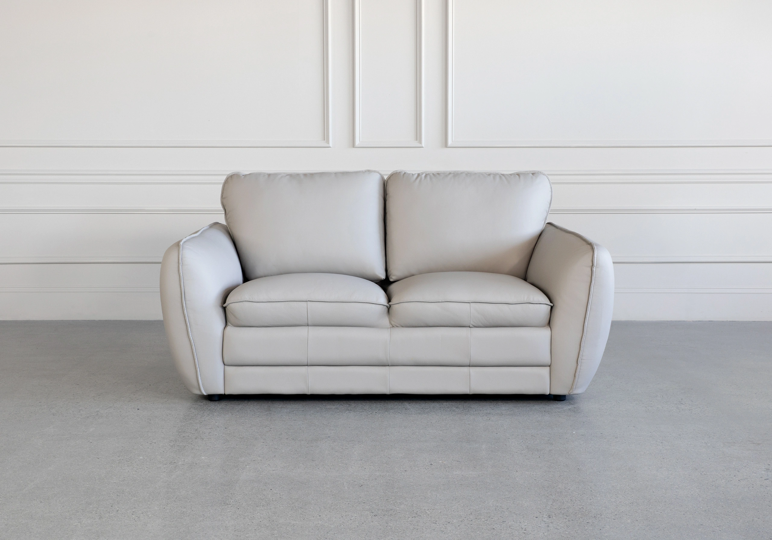 Denise LGrey L20 Leather Loveseat Front