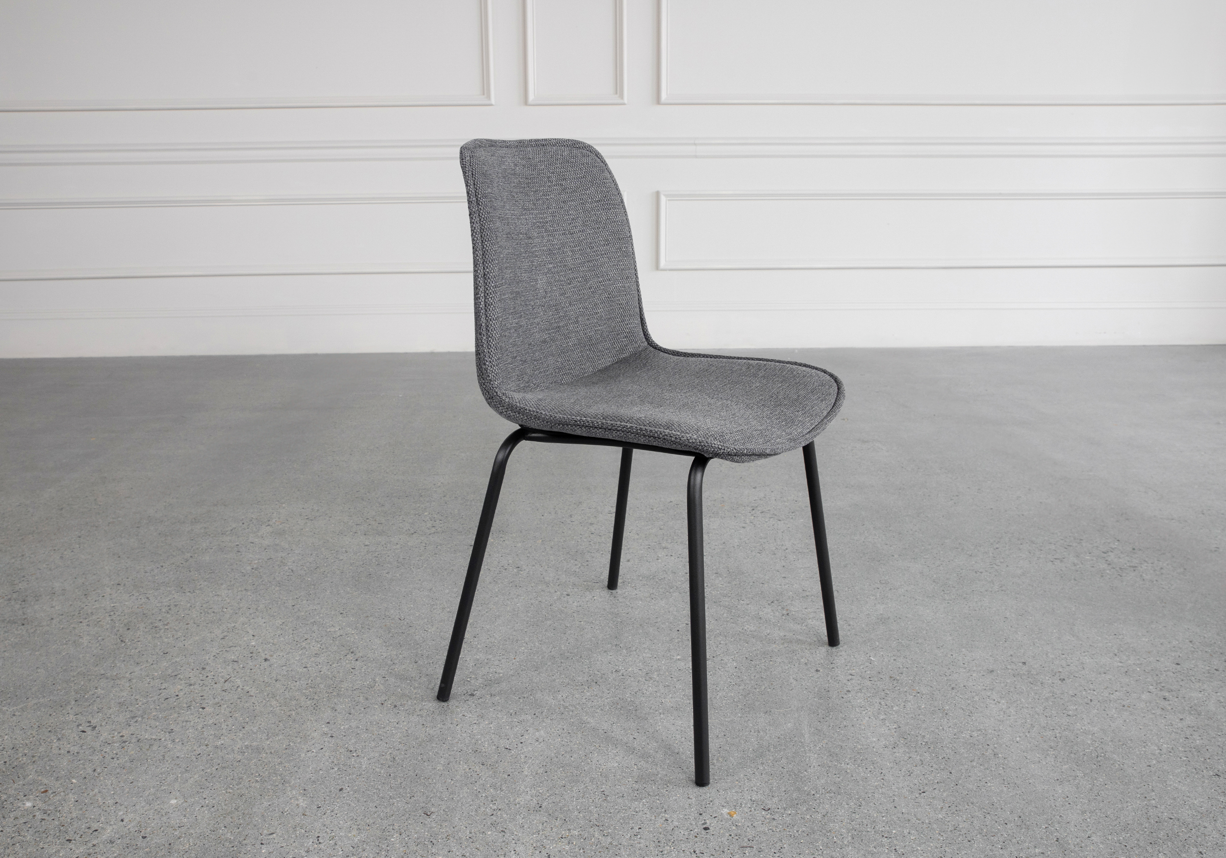 Scott Grey 456 Fabric Dining Chair Scott Grey 456 Fabric Dining Chair