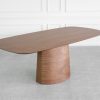 Alvin Walnut Wood Dining Table