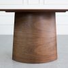 Alvin Walnut Wood Dining Table - Base
