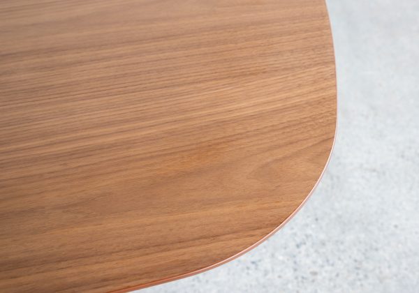Alvin Walnut Wood Dining Table - Top