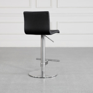 Ando Black 80 Vinyl Counter Stool Back Ando Black 80 Vinyl Counter Stool Back