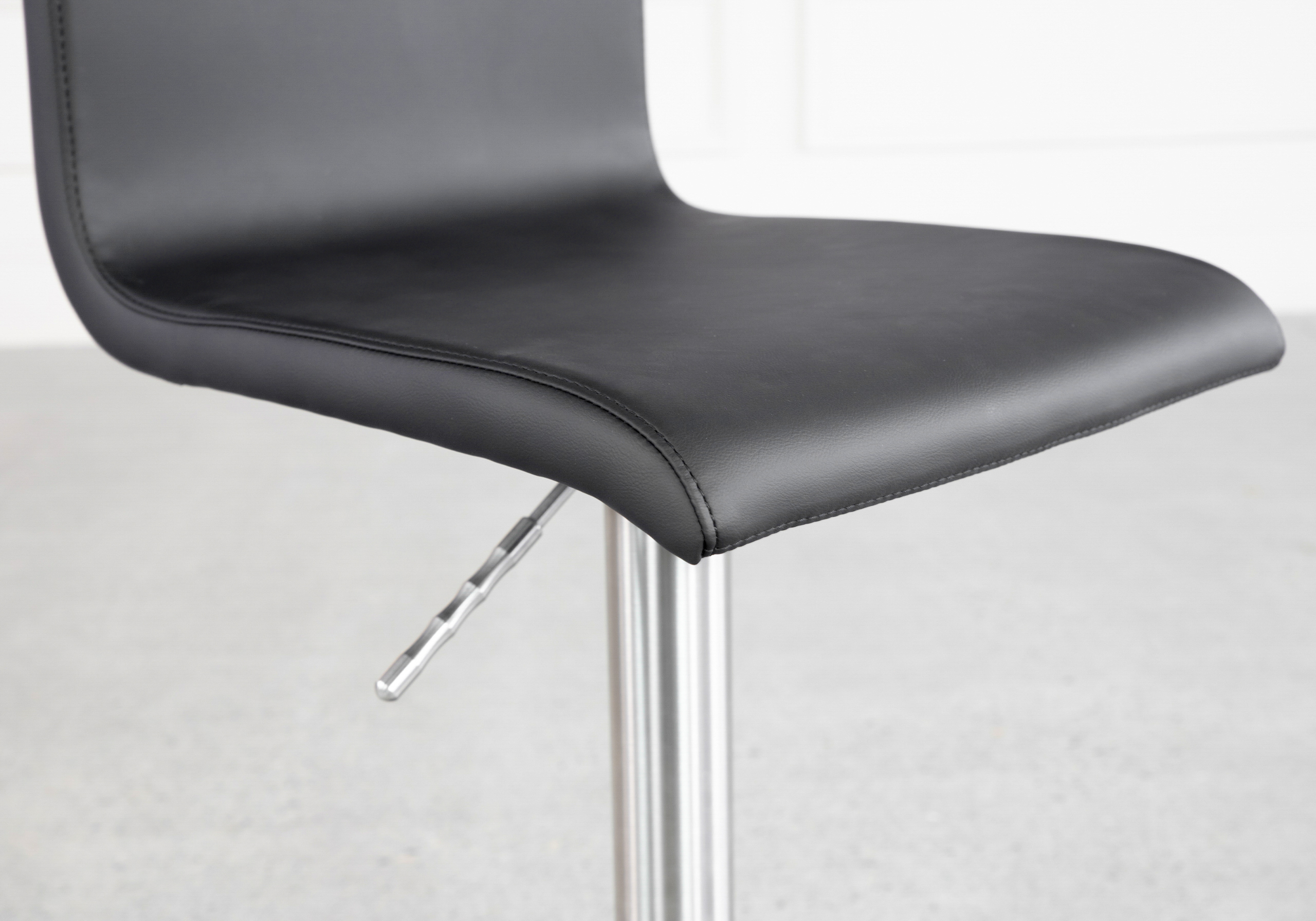 Ando Black 80 Vinyl Counter Stool Details Ando Black 80 Vinyl Counter Stool Details