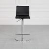 Ando Black 80 Vinyl Counter Stool - Front