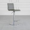 Ando Green 66 Vinyl Counter Stool - Angle