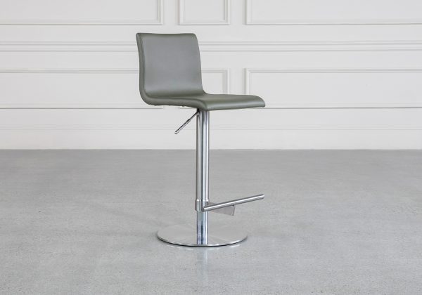Ando Green 66 Vinyl Counter Stool - Angle