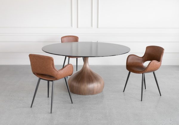 Armand Black Ceramic Dining Table