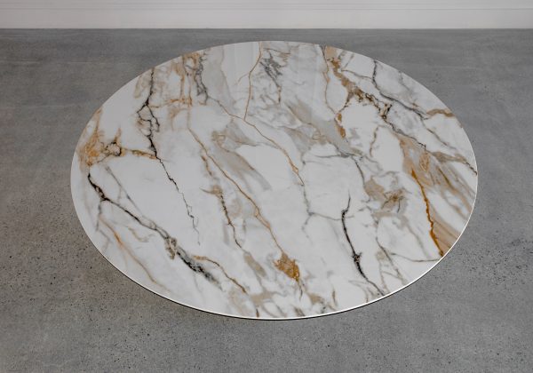 Armand White Dining Table - Top