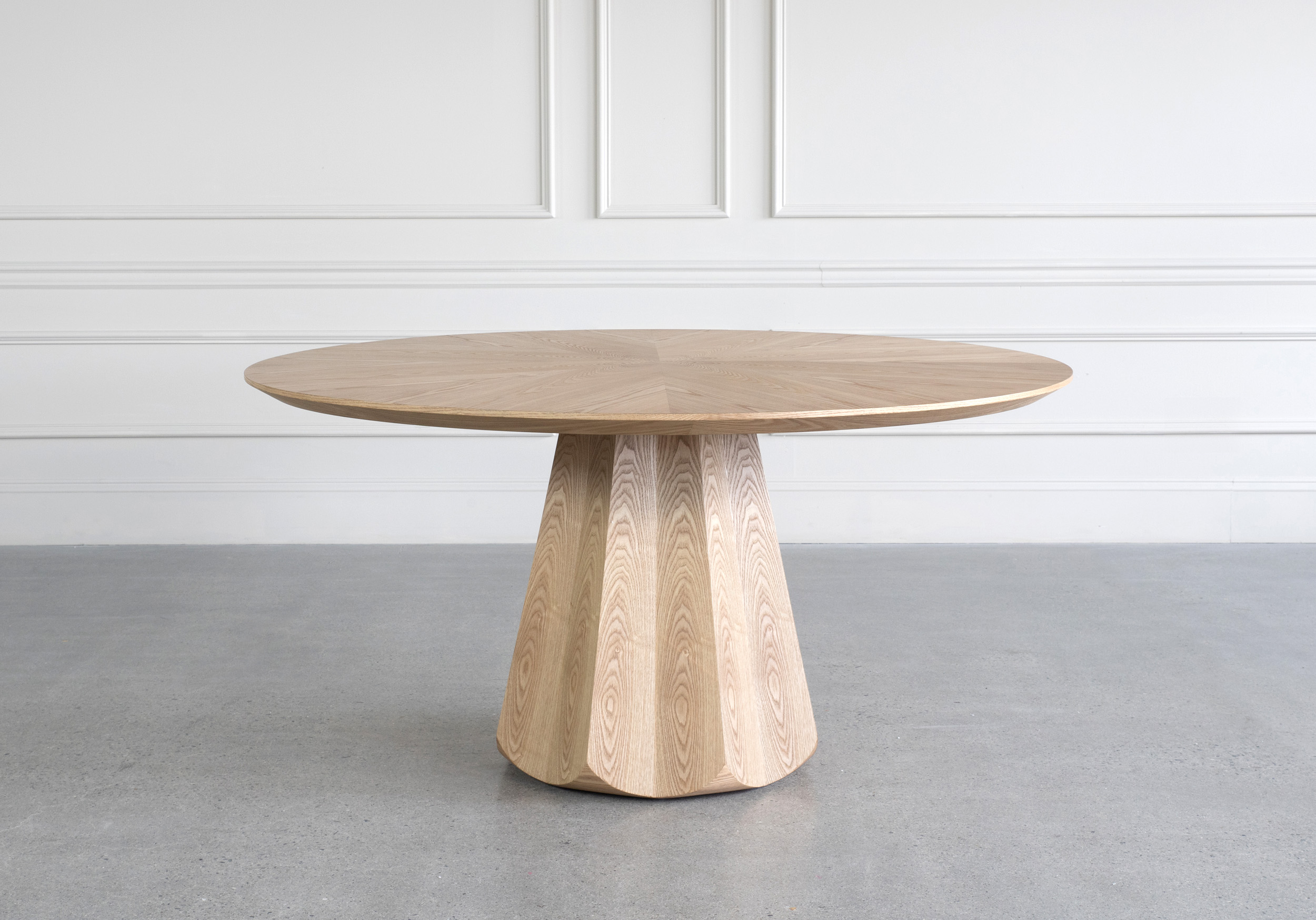 Atila Dining Table Oak Front