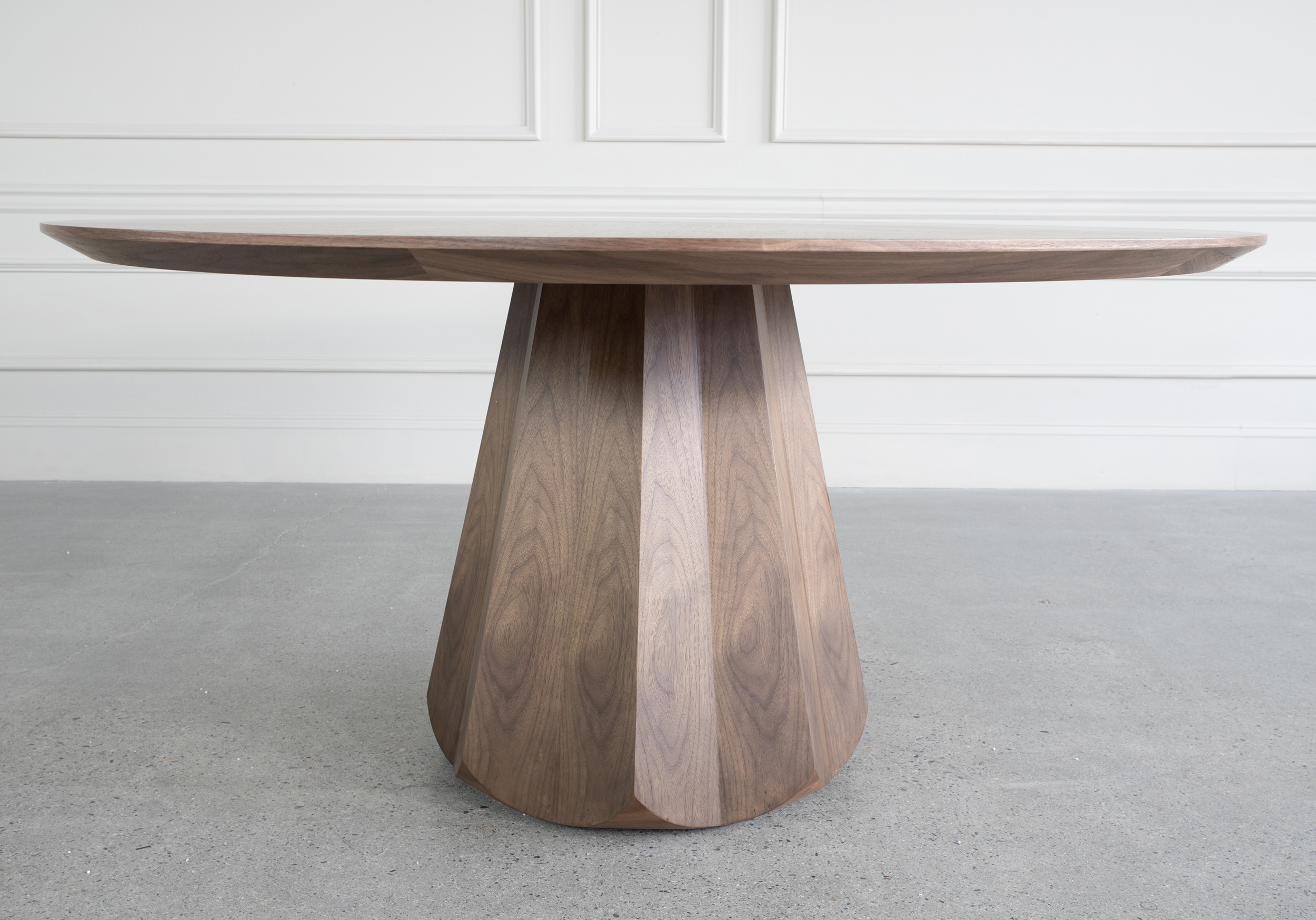 Atila Dining Table Walnut Side Atila Dining Table Walnut Side