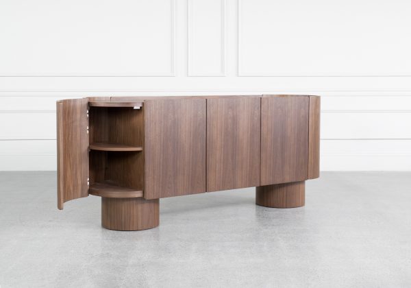 Atila Walnut Sideboard - Angle - 2