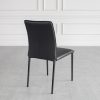 Beatrice Black Dining Chair - Back