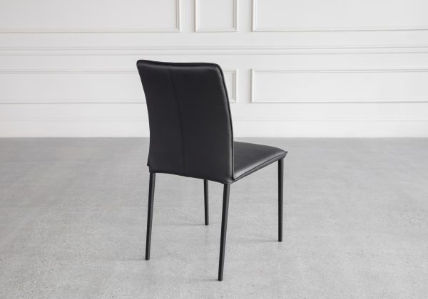 Beatrice Black Dining Chair - Back