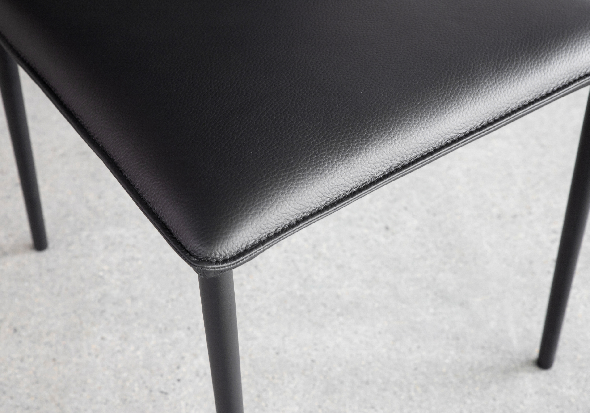 Beatrice Black Dining Chair Seat Beatrice Black Dining Chair Seat