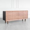Burke Walnut Buffet - Angle