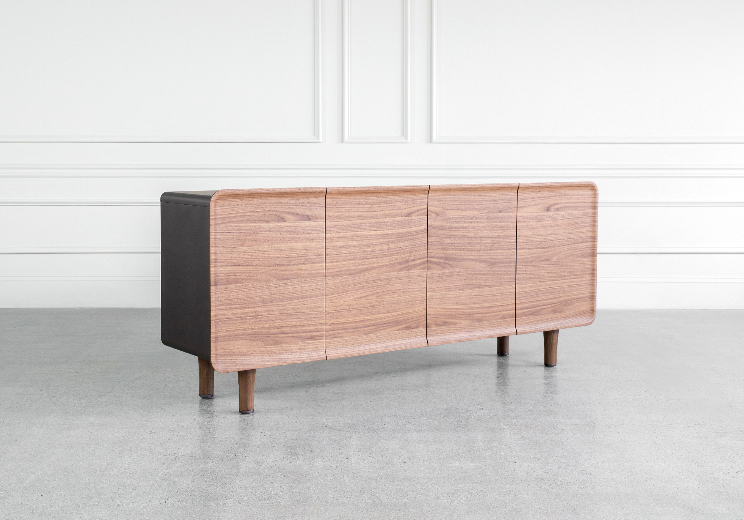 Burke Walnut Buffet Angle Burke Walnut Buffet Angle