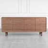Burke Walnut Buffet - Front