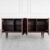 Burke Walnut Buffet - Inside