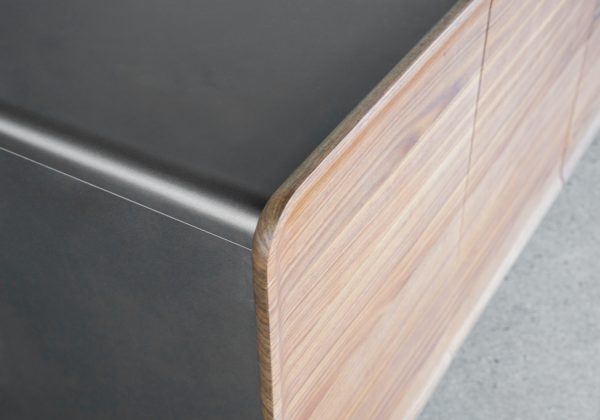 Burke Walnut Buffet - Top