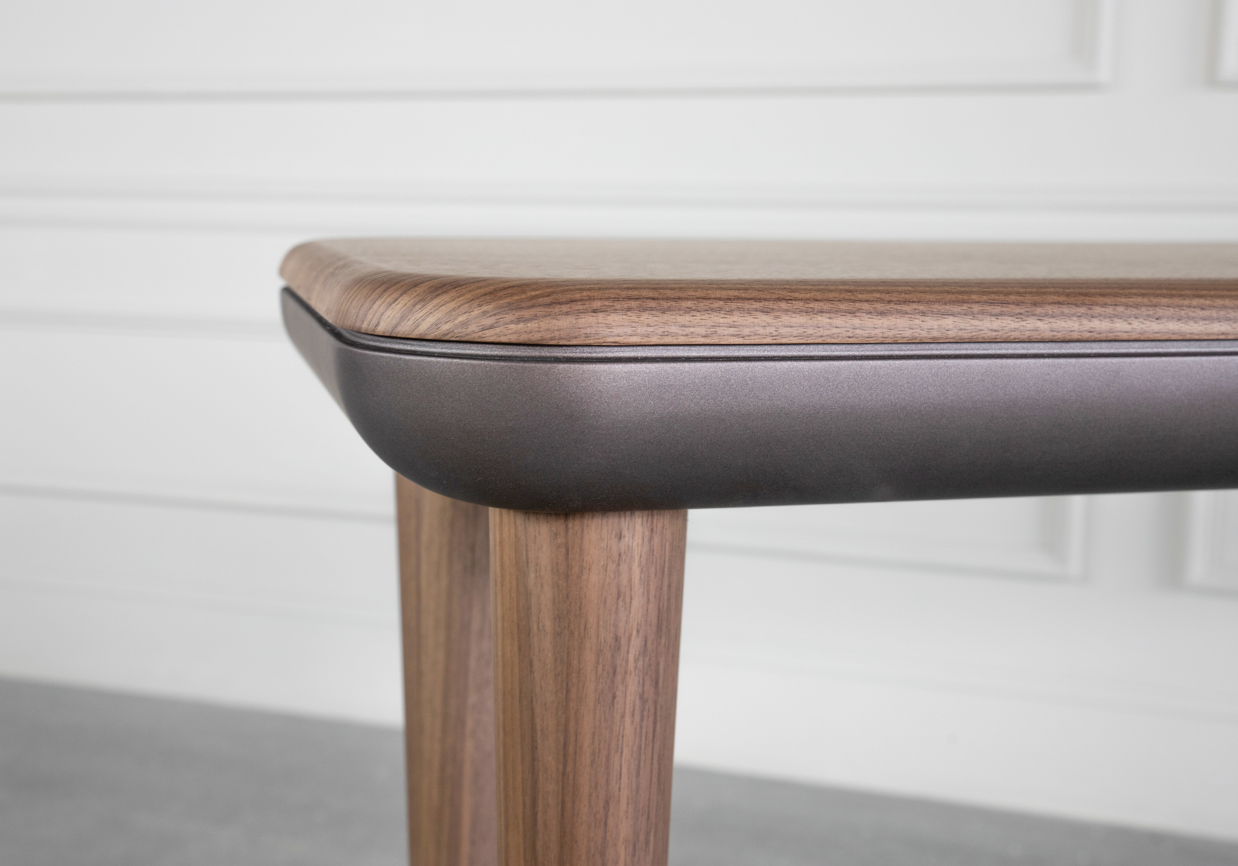 Burke Wood Console Table Details