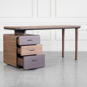 Burke Wood Desk Drawers