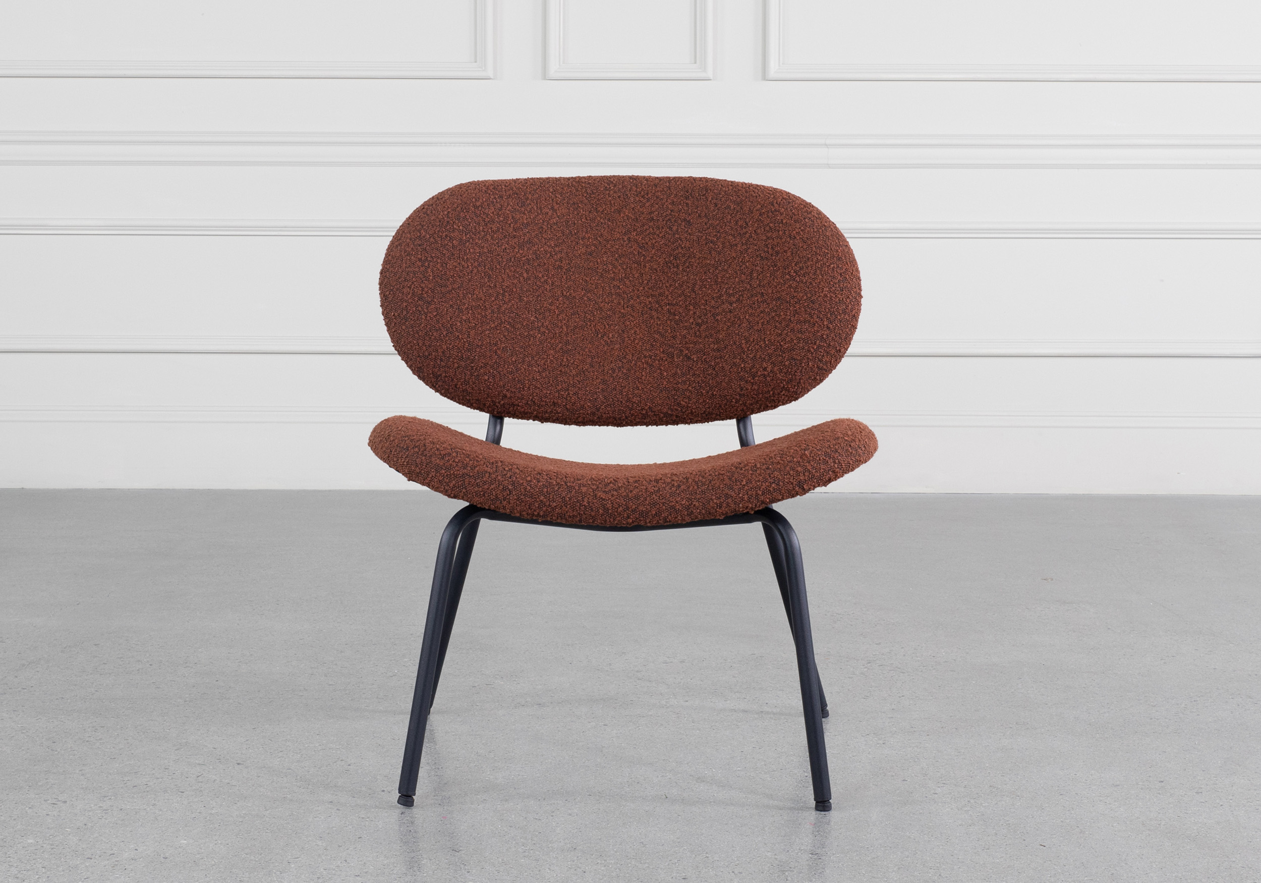 Casey Accent Chair Rust Front