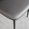 Colette Iron Leather Dining Chair - Seat