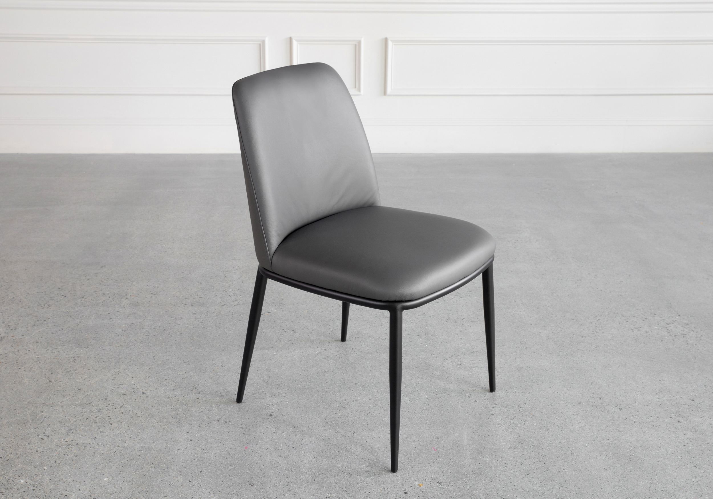 Colette Iron Leather Dining Chair