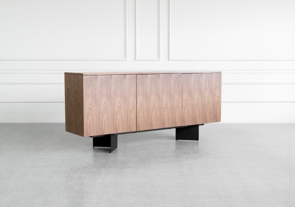 Malibu Walnut Sideboard - Angle