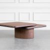 Merritt Walnut Coffee Table - Angle
