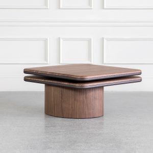 Merritt Walnut Coffee Table - Front