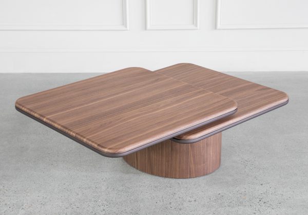Merritt Walnut Coffee Table - Top