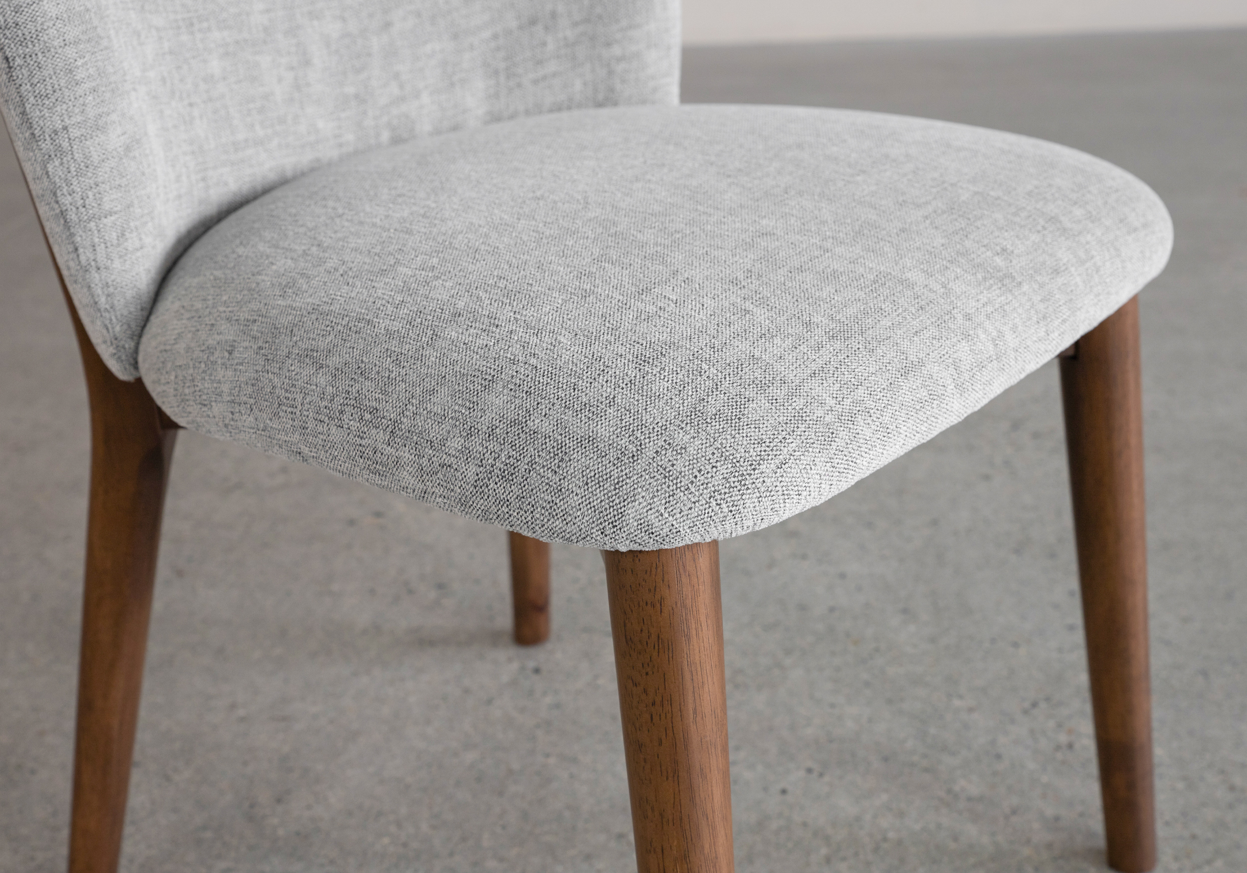 Nadine Shale Fabric Dining Chair Seat Nadine Shale Fabric Dining Chair Seat