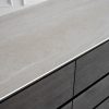 Phoenix Brown Oak Double Dresser - Top