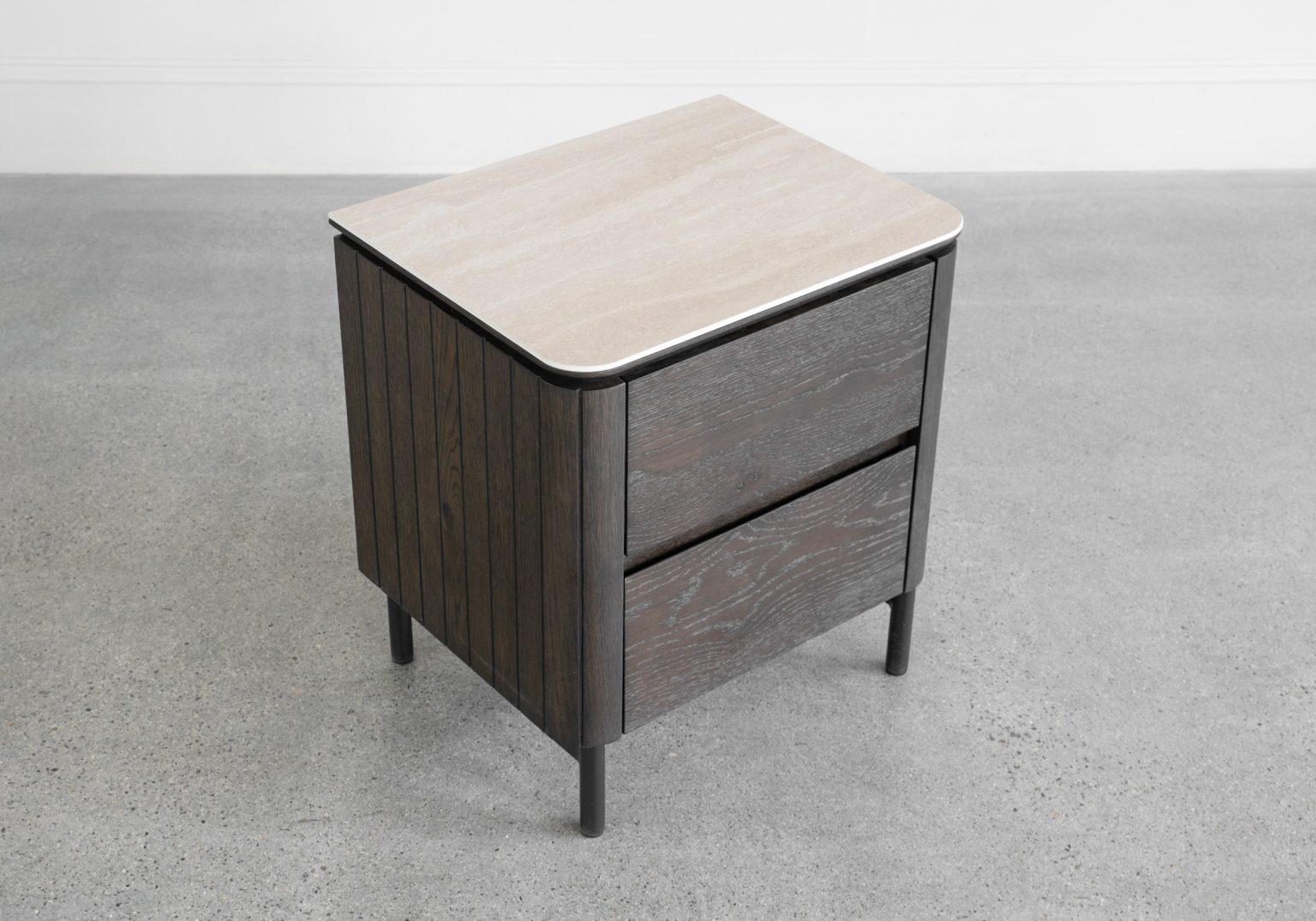 Phoenix Brown Oak Nightstand