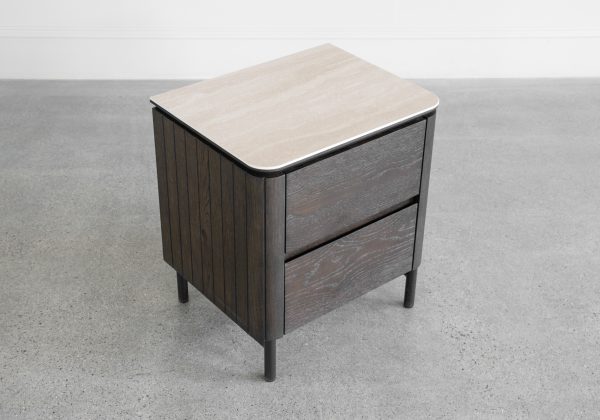 Phoenix Brown Oak Nightstand
