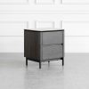 Phoenix Brown Oak Nightstand - Angle