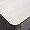 Phoenix Brown Oak Nightstand - Ceramic