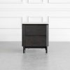 Phoenix Brown Oak Nightstand - Front