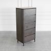 Phoenix Brown Oak Veneer Tallboy